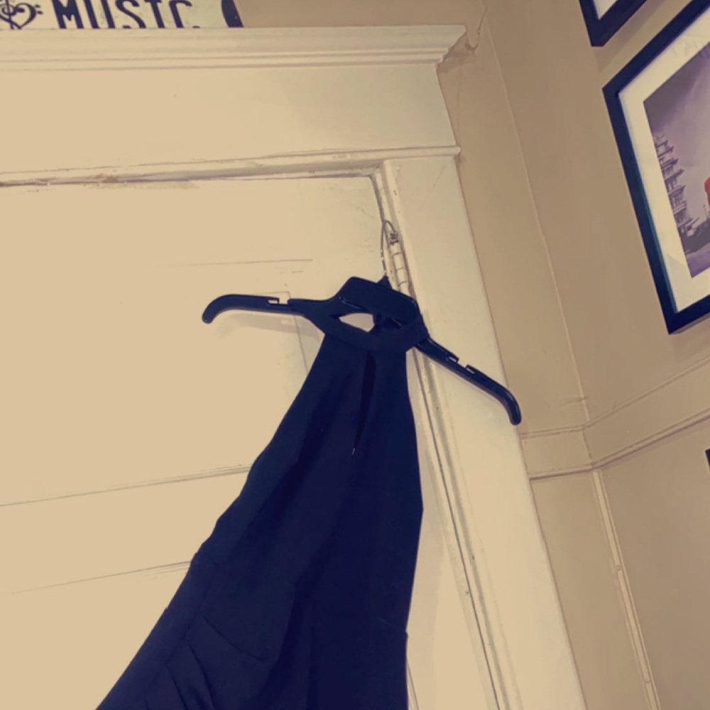 Black talk dress